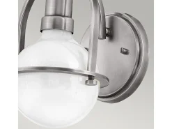 Elstead Hinkley Somerset Vägglampa Borstad Nickel