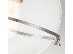 Elstead Hinkley Somerset Globe Taklampa Borstad Nickel
