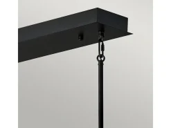 Elstead Hinkley Styx Integrerad LED Bar Pendel Taklampa Svart & Guldguld, 3000K