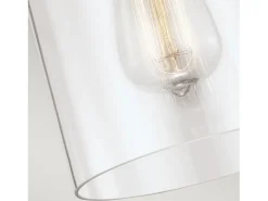 Elstead Hounslow 1 Light Ceiling Mini Pendel Polerad Nickel, E27
