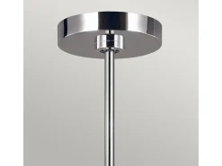 Elstead Jax 10 ljus ljuskrona, polerat nickel, G9