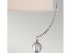 Elstead Jenkins 1 ljus bordslampa polerad nickel, E27