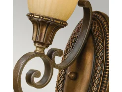 Elstead Kelham Hall 1 ljus inomhusvägglampa guld, brons, E27