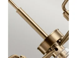 Elstead Kichler Aivian Multi Arm Pendel Tak Ljus Weathered Mässing