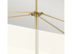 Elstead Kichler Calters Integrerad LED Bar Pendel Taklampa Champagne Guld, 3000K
