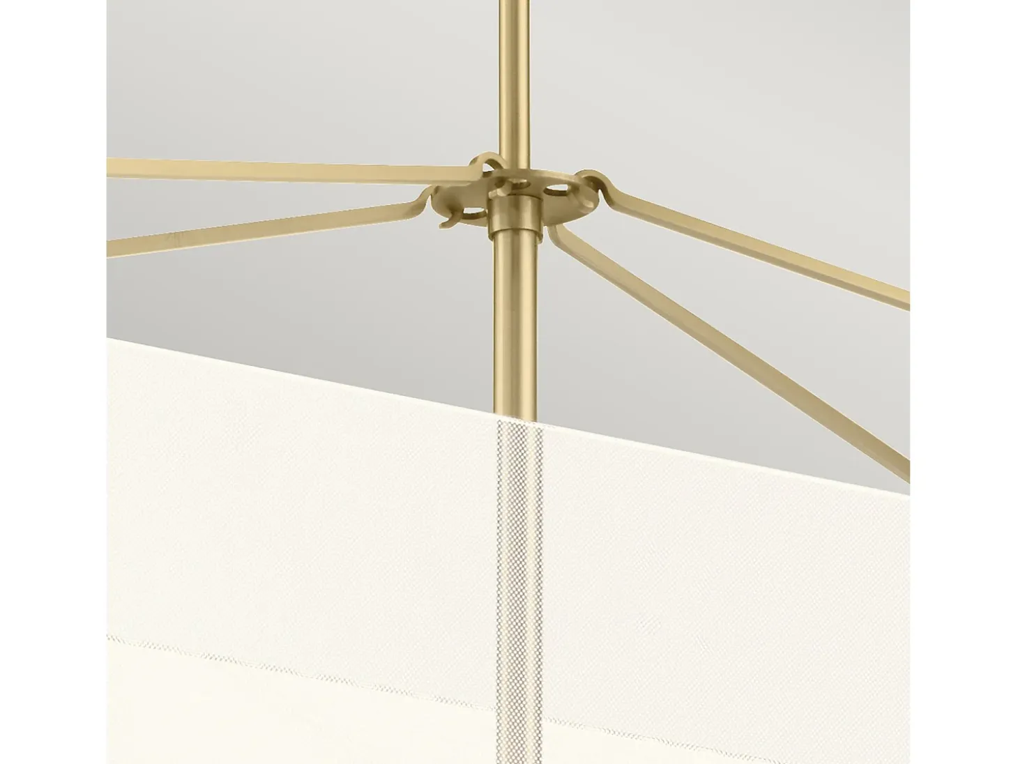 Elstead Kichler Calters Integrerad LED Bar Pendel Taklampa Champagne Guld, 3000K