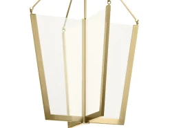 Elstead Kichler Calters Integrerad LED-taklampa Champagne Guld, 3000K