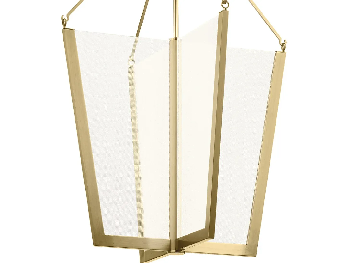 Elstead Kichler Calters Integrerad LED-taklampa Champagne Guld, 3000K