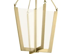 Elstead Kichler Calters Integrerad LED-taklampa Champagne Guld, 3000K