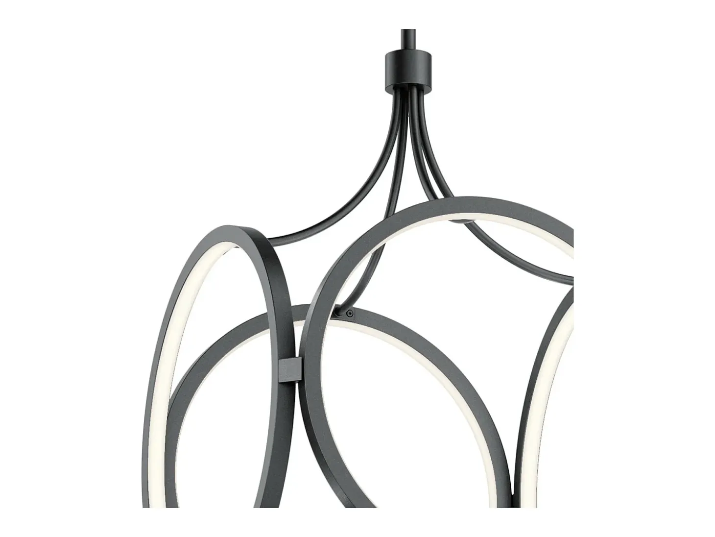 Elstead Kichler Ciri Integrerad LED-taklampa mattsvart, 3000K
