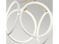 Elstead Kichler Ciri Integrerad LED-taklampa vit med champagneguld, 3000K
