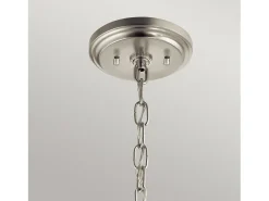 Elstead Kichler Deryn Multi Arm Pendel Takljus Distressed Antique Grey