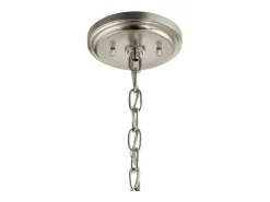 Elstead Kichler Deryn Multi Arm Pendel Takljus Distressed Antique Grey