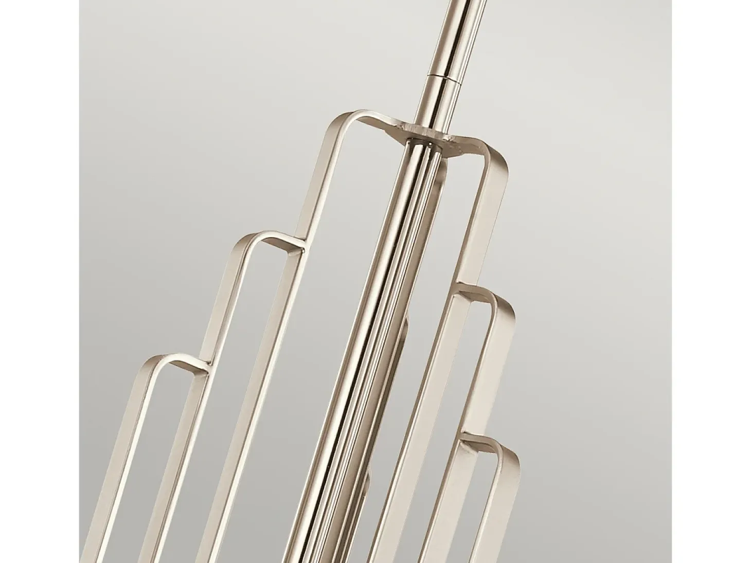 Elstead Kichler Kimrose Multi Arm Pendel Taklampa Polerad Nickel