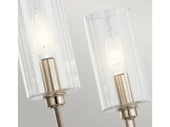 Elstead Kichler Kimrose Multi Arm Pendel Taklampa Polerad Nickel