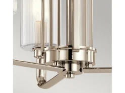 Elstead Kichler Kimrose Multi Arm Pendel Taklampa Polerad Nickel