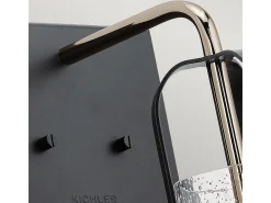 Elstead Kichler Kitner Kupol vägglampa polerad nickel