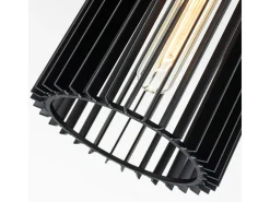 Elstead Kichler Linara Slim taklampa svart & naturlig mässing