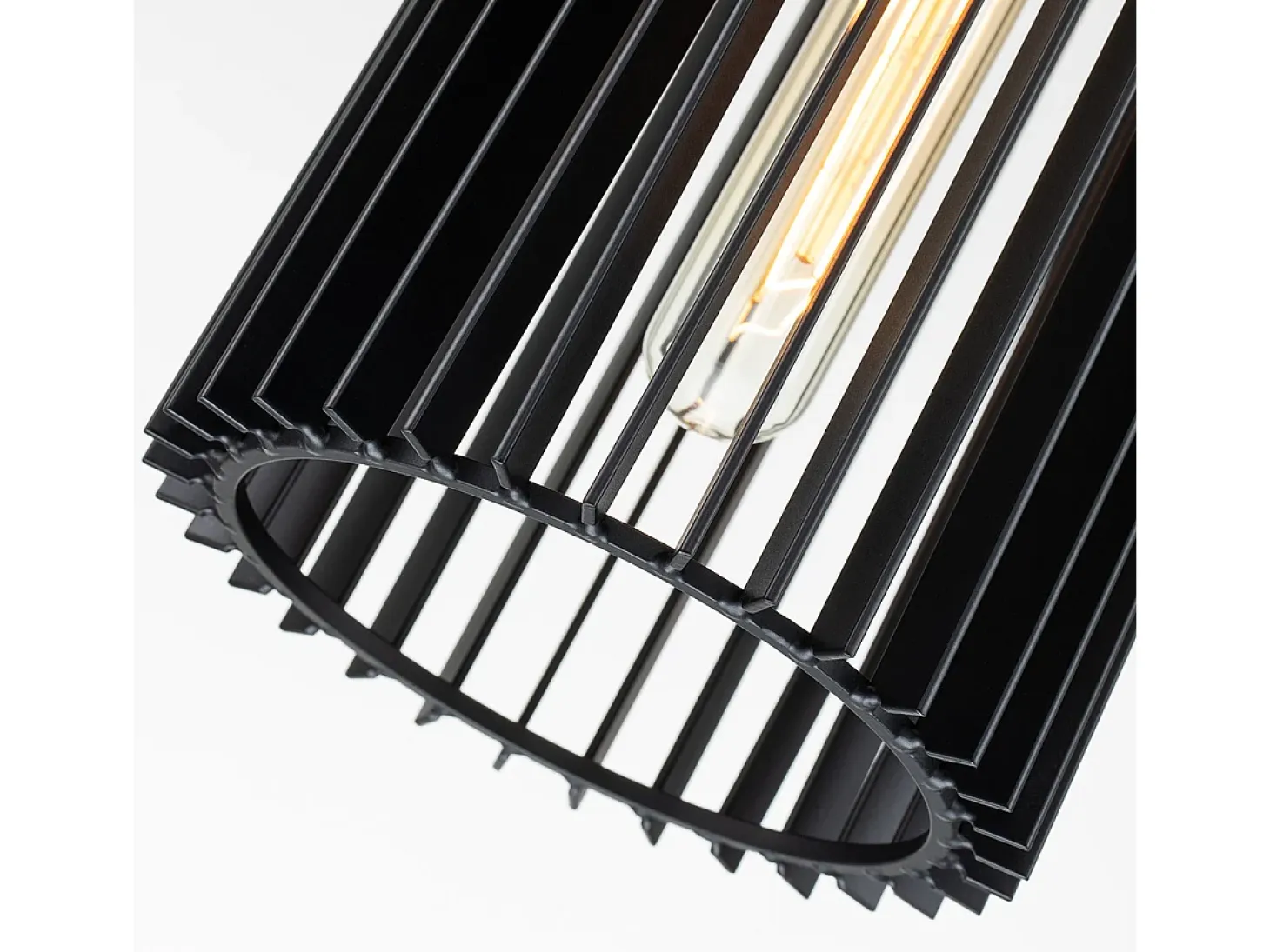 Elstead Kichler Linara Slim taklampa svart & naturlig mässing