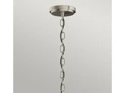 Elstead Kichler Roux Cylindrisk taklampa Borstad nickel