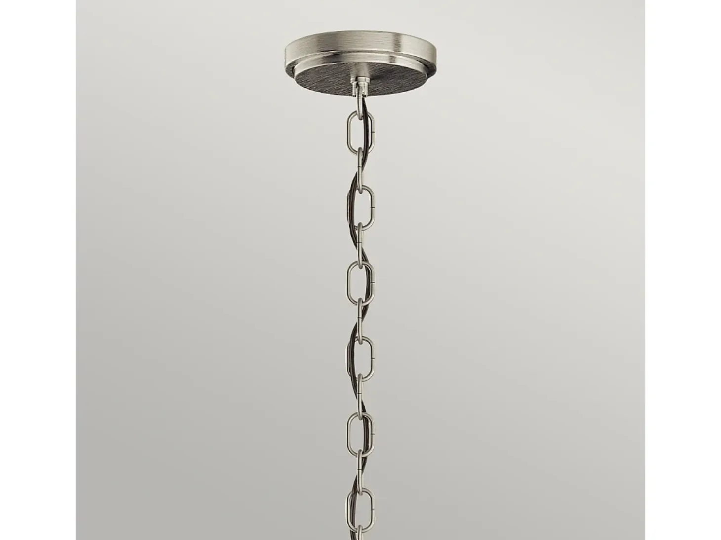 Elstead Kichler Roux Cylindrisk taklampa Borstad nickel