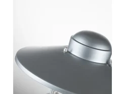 Elstead Klampenborg Outdoor Piedestal Light Silver, IP44