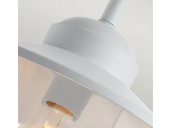 Elstead Klampenborg Outdoor Dome Vägglampa Vit, IP44