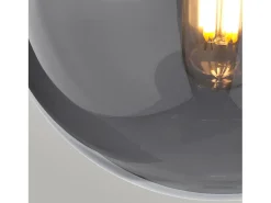 Elstead Kula 1 ljus vägglampa, polerad nickel, E14