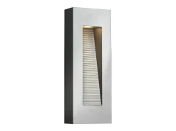 Elstead Luna LED 2 Ljus Utomhusvägglampa Titan IP44