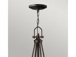 Elstead Mayflower 6 Ljus Multi Arm Ljuskrona Olde Bronze Finish, E27