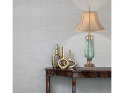 Elstead Monteverde 1 ljus bordslampa keramik, grön, åldrad mässing, E27