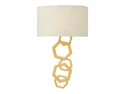 Elstead Moxie 2 ljus inomhus vägglampa guld, E14