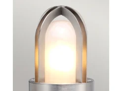 Elstead Paignton Utomhuspollare i rostfritt stål (silver), IP55
