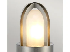 Elstead Paignton Utomhussockelljus rostfritt stål (silver), IP55