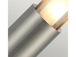 Elstead Paignton Utomhussockelljus rostfritt stål (silver), IP55