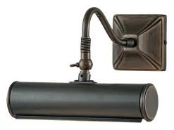 Elstead Picture Light 1 Ljus Liten Bild Vägg Ljus Mörk Brons, E14