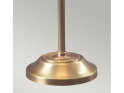 Elstead Provence 1 ljus bordslampa antik mässing, E14