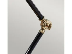 Elstead Provence Element 1 ljus bordslampa svart, polerad mässing, E27