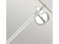 Elstead Quoizel Barbour Vägglampa med skärm polerad nickel