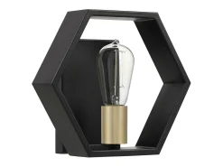 Elstead Quoizel Bismarck Vägglampa Earth Black