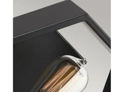 Elstead Quoizel Bismarck Vägglampa Earth Black