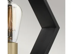 Elstead Quoizel Bismarck Vägglampa Earth Black