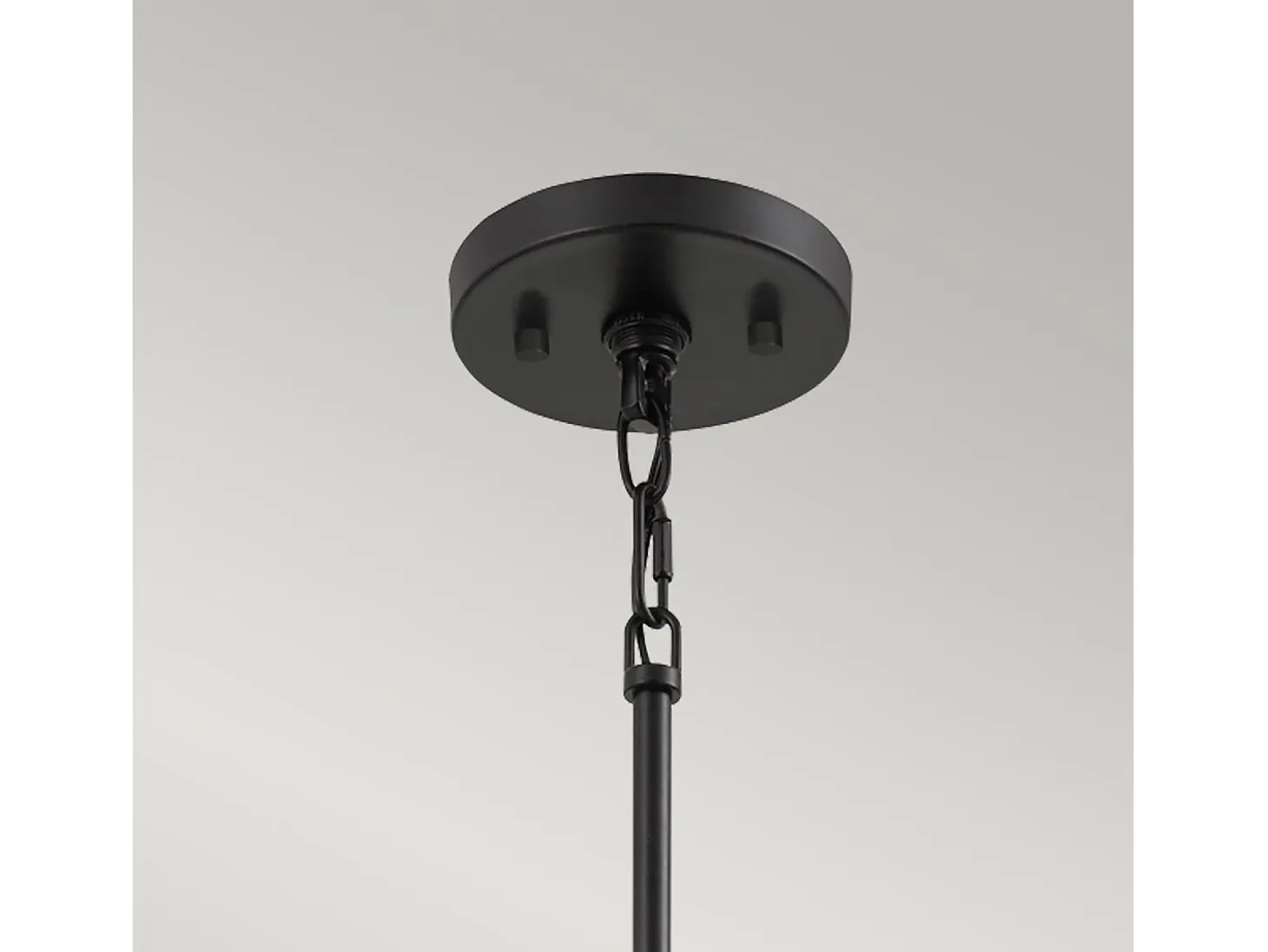Elstead Quoizel Bismarck Slim Pendel Taklampa Jordsvart