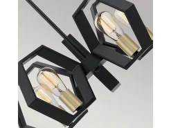 Elstead Quoizel Bismarck Taklampa Earth Black