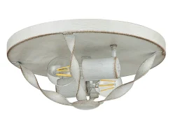 Elstead Quoizel Bradbury Semi Flush Taklampa Antik Vit