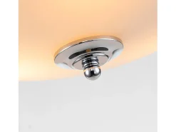 Elstead Quoizel Griffin Skål Semi Flush Taklampa Polerad Krom