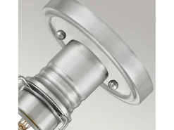 Elstead Quoizel Mixon Semi Flush Ceiling Light Borstad Nickel