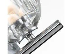 Elstead Quoizel Regalia Vägglampa polerad krom, 3000K, IP44
