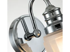 Elstead Quoizel Swell Vägglampa polerad krom, IP44