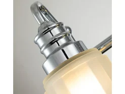 Elstead Quoizel Swell Vägglampa polerad krom, IP44